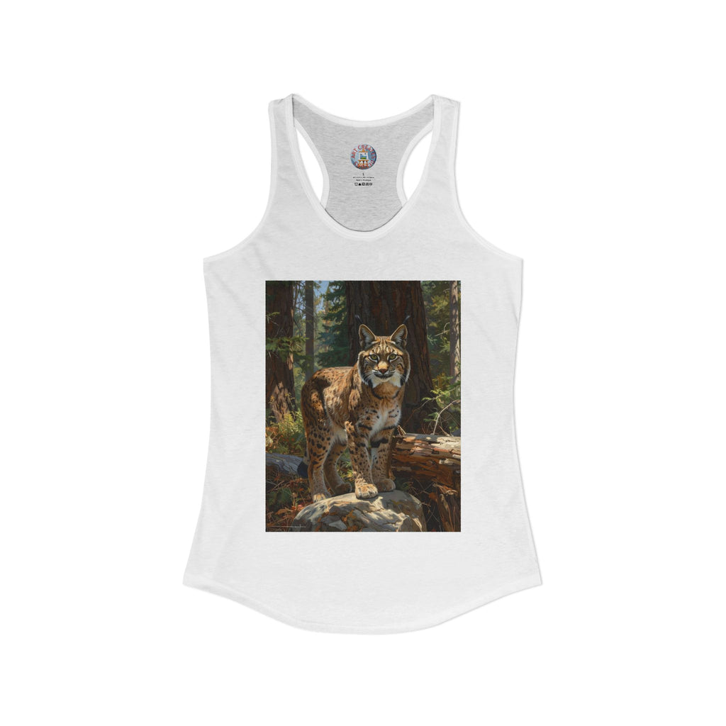 Bobcat-Women's Ideal Racerback Tank