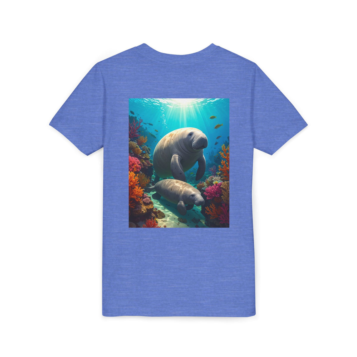 Manatee & Cub Youth Short Sleeve Tee