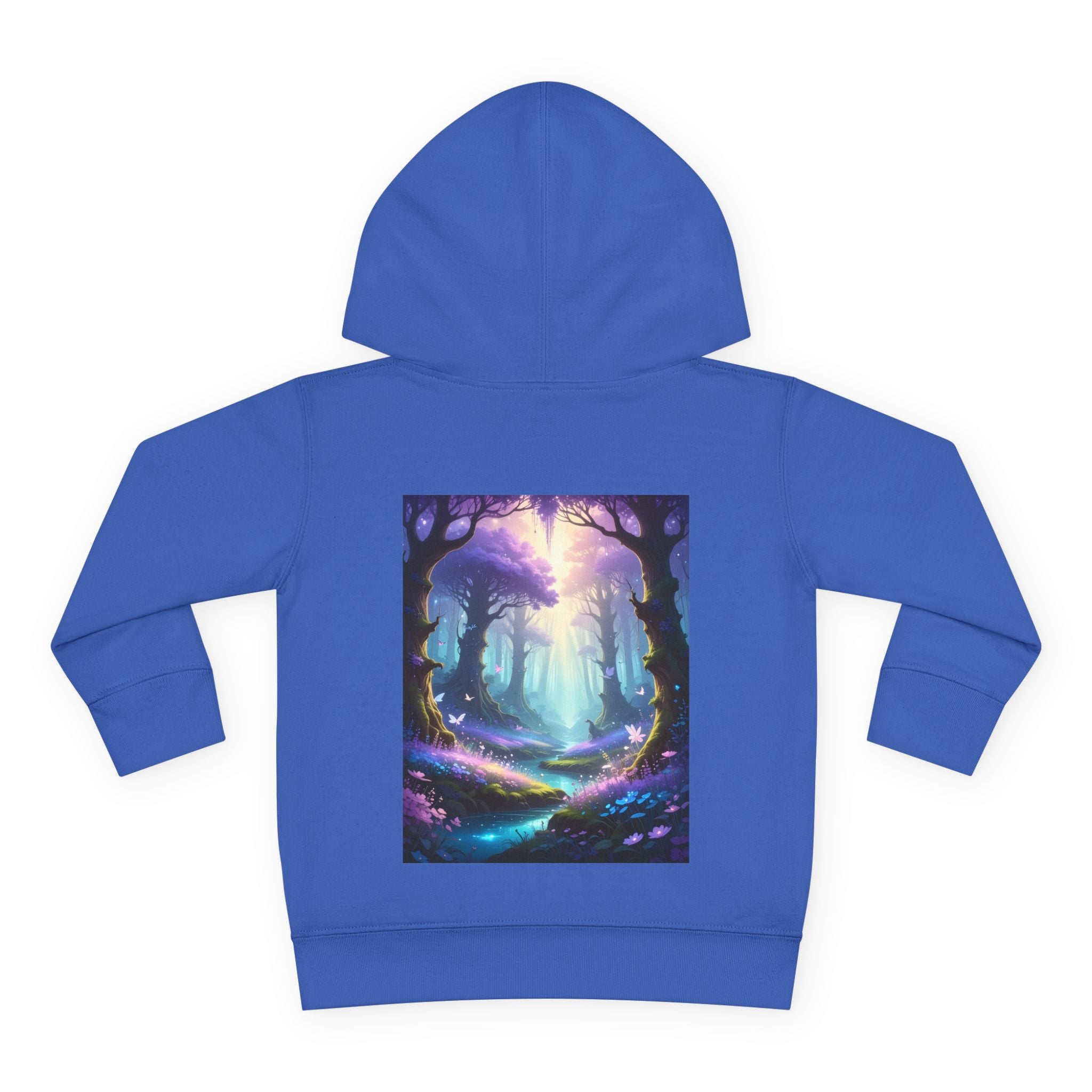 Enchanted Forest Toddler Pullover Fleece Hoodie