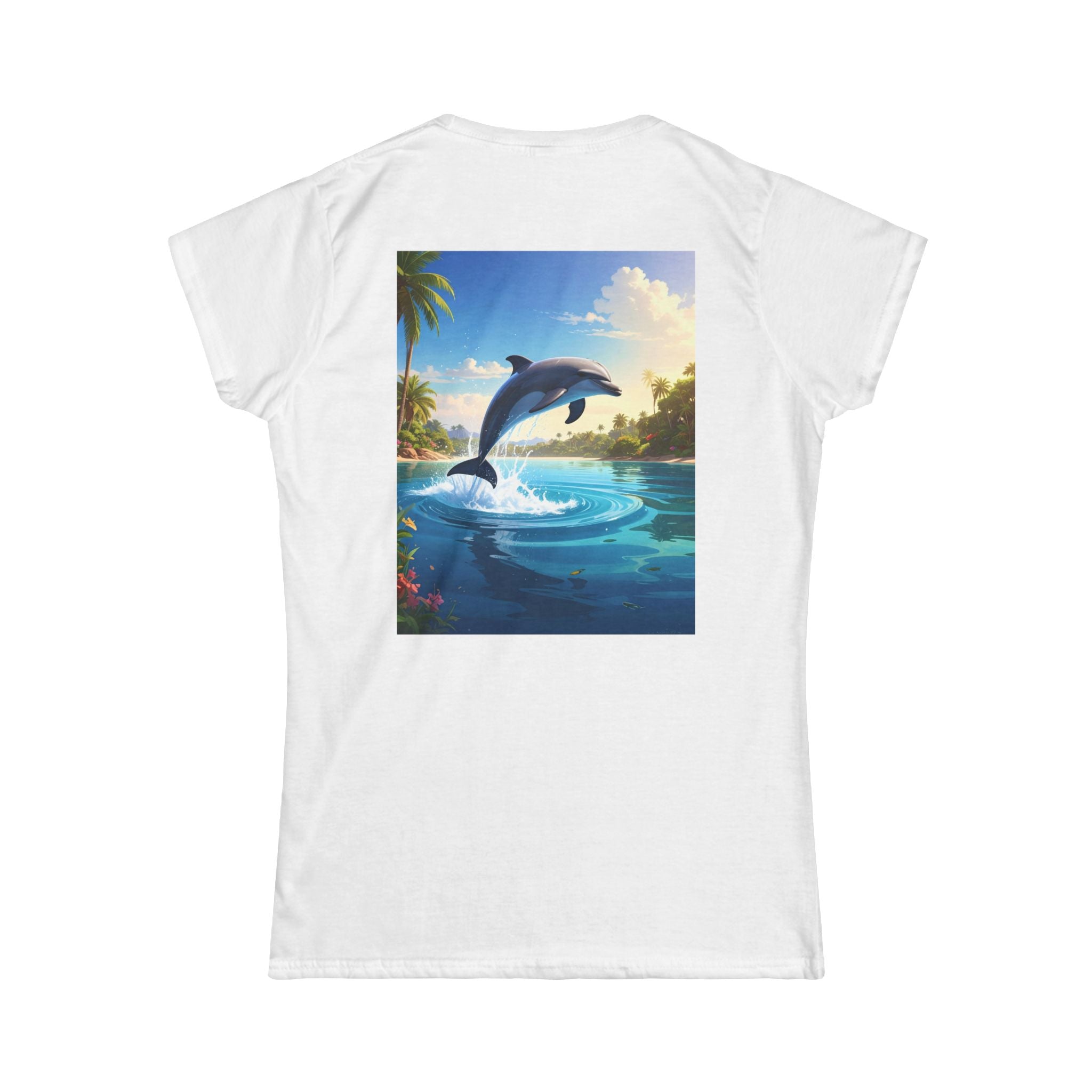Dolphin-Women's T‑Shirt — Classic Softstyle Tee