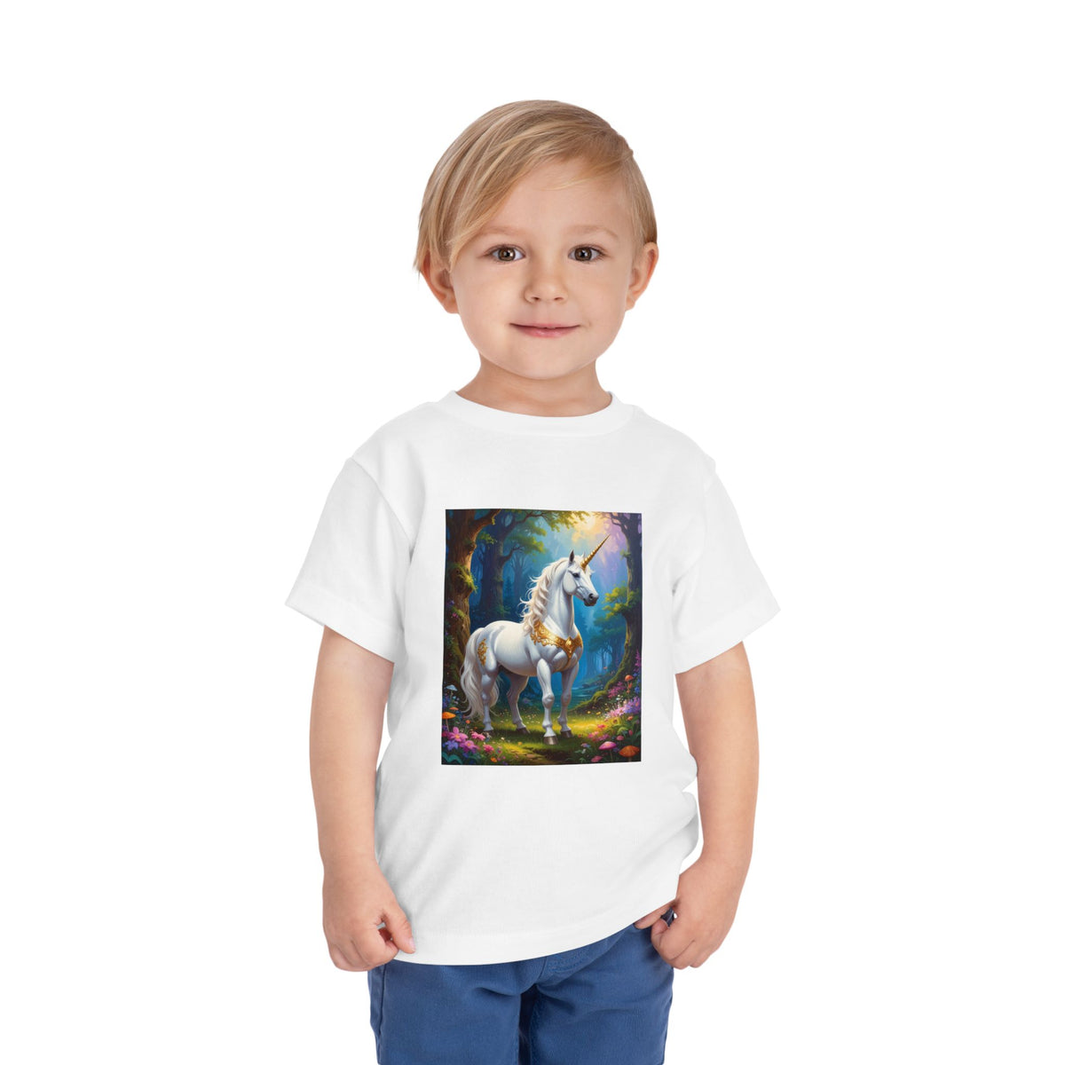 Unicorn Toddler Short Sleeve Tee