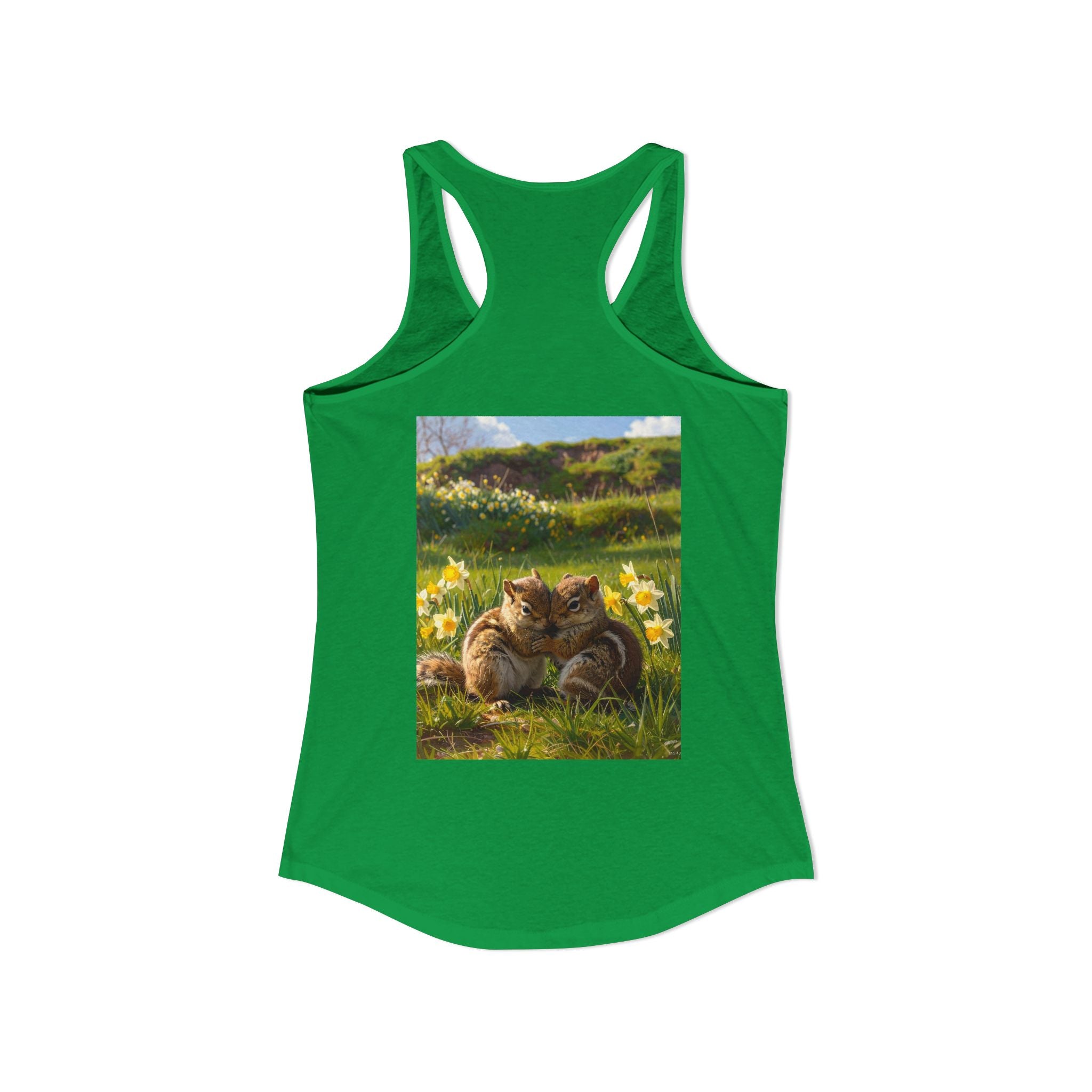 Chipmunks-Women's Ideal Racerback Tank