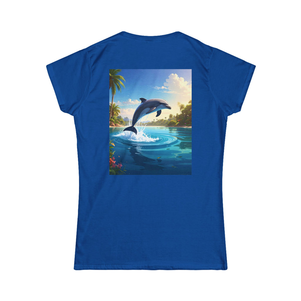Dolphin-Women's T‑Shirt — Classic Softstyle Tee