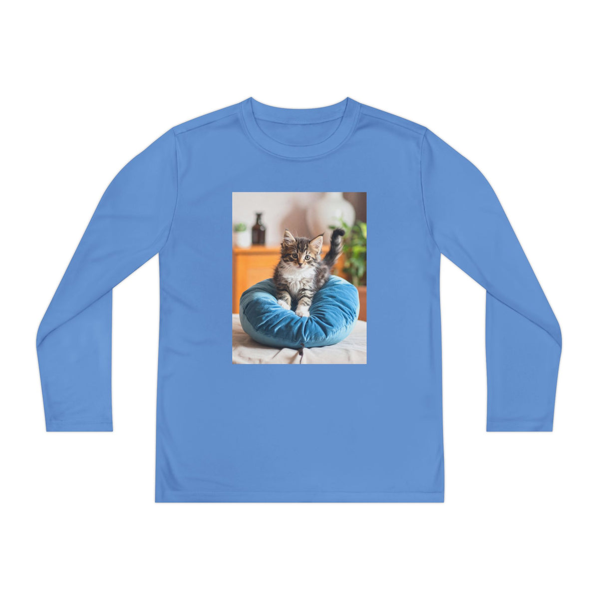 Kitten Youth Long Sleeve Competitor Tee