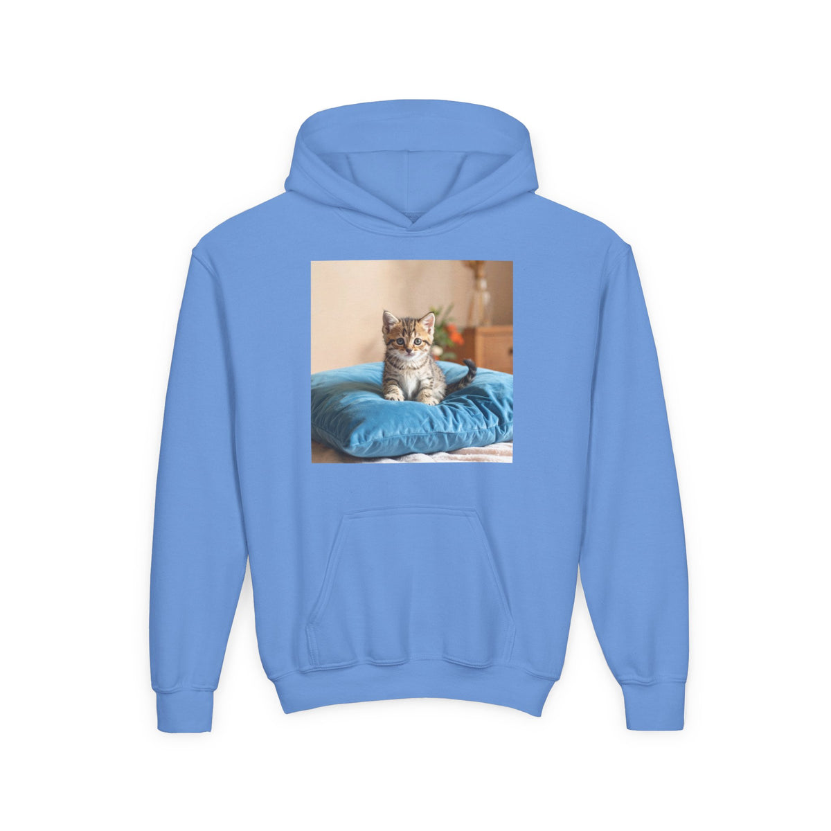 Kitten Youth Heavy Blend Hooded Sweatshirt