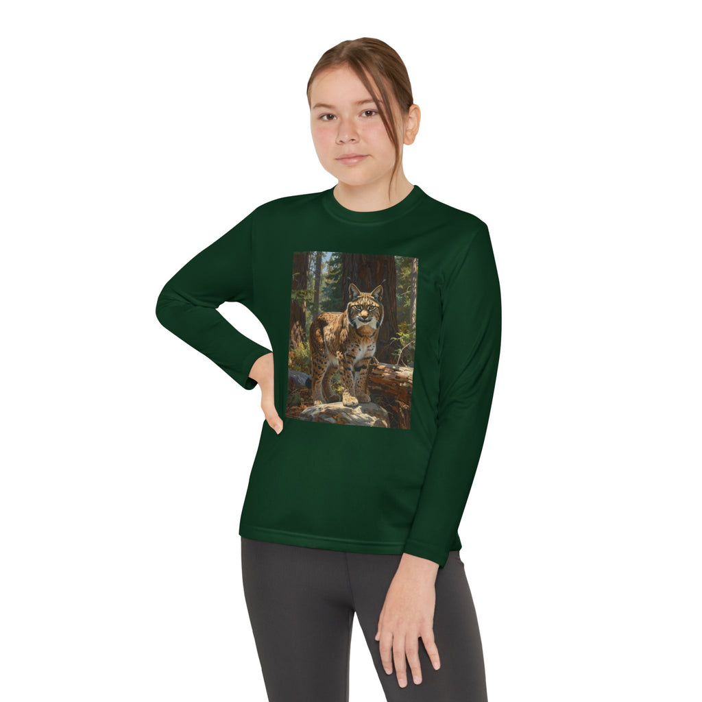 Bobcat Youth Long Sleeve Competitor Tee