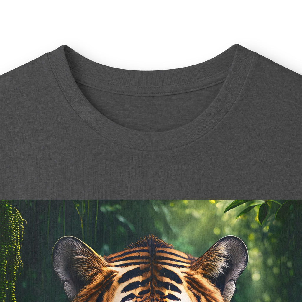 Tiger Portrait Long Sleeve Tee — Majestic Jungle Cat Graphic Shirt