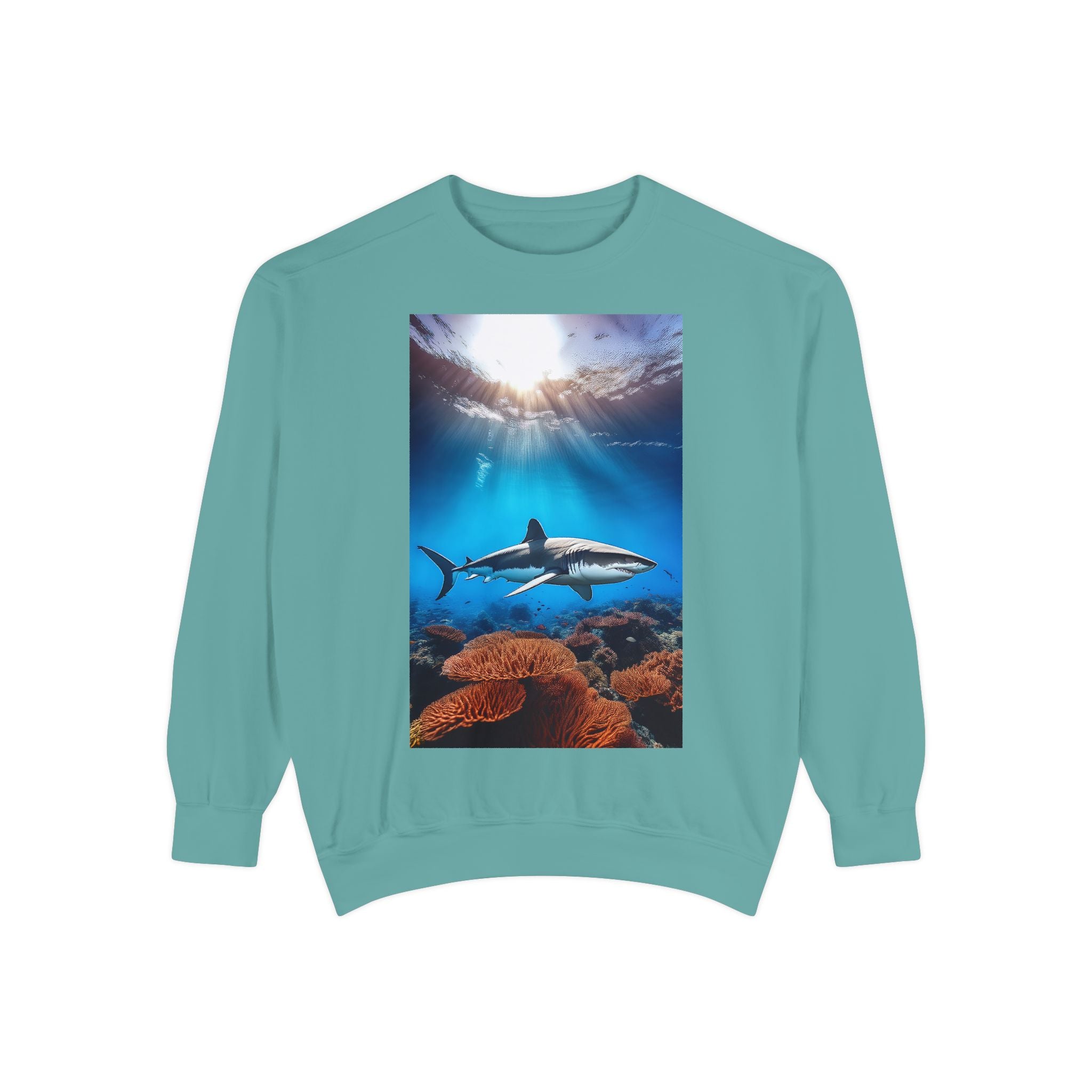 Shark Ocean Scene Sweatshirt