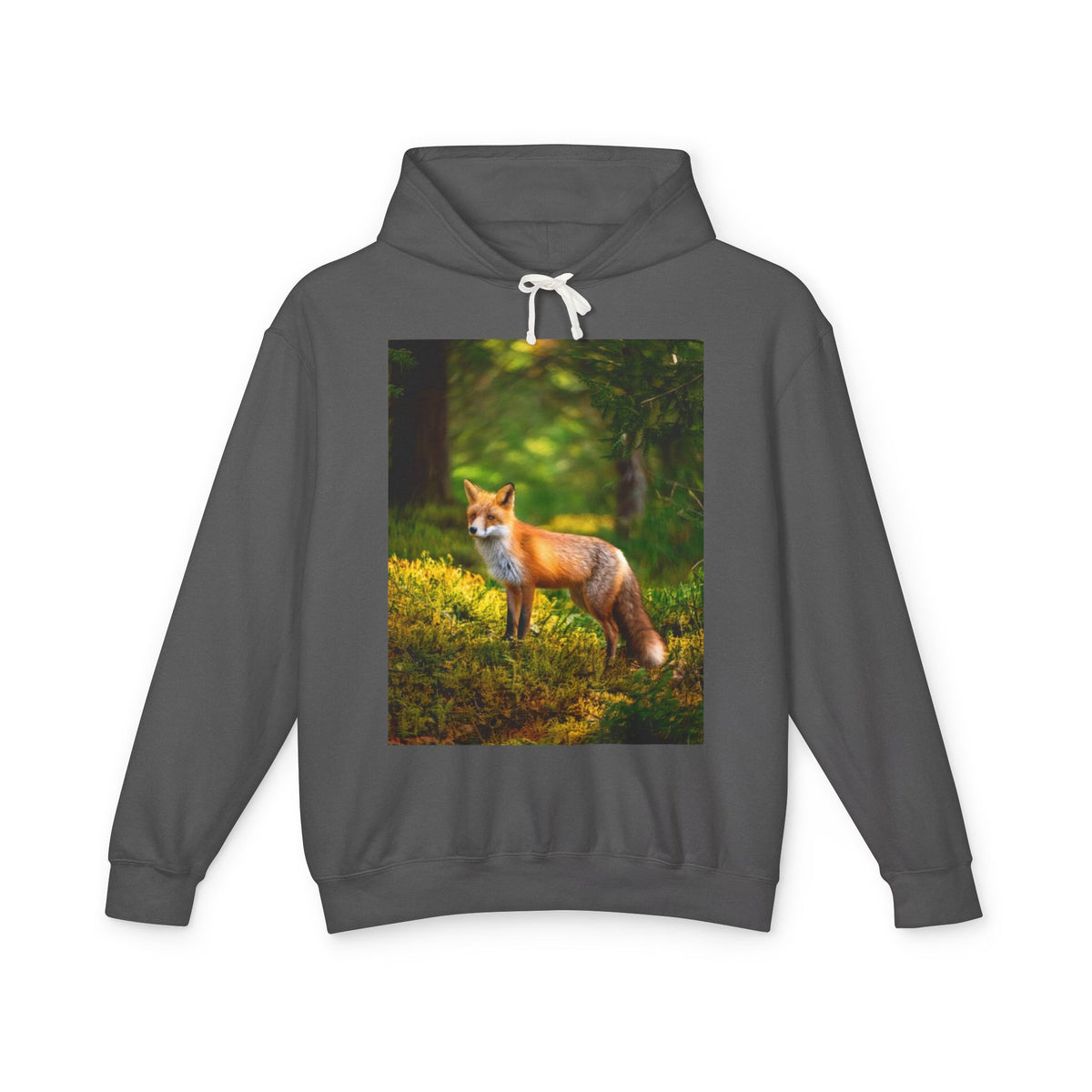 Fox Forest Hoodie — Wildlife Photography Hooded Sweatshirt