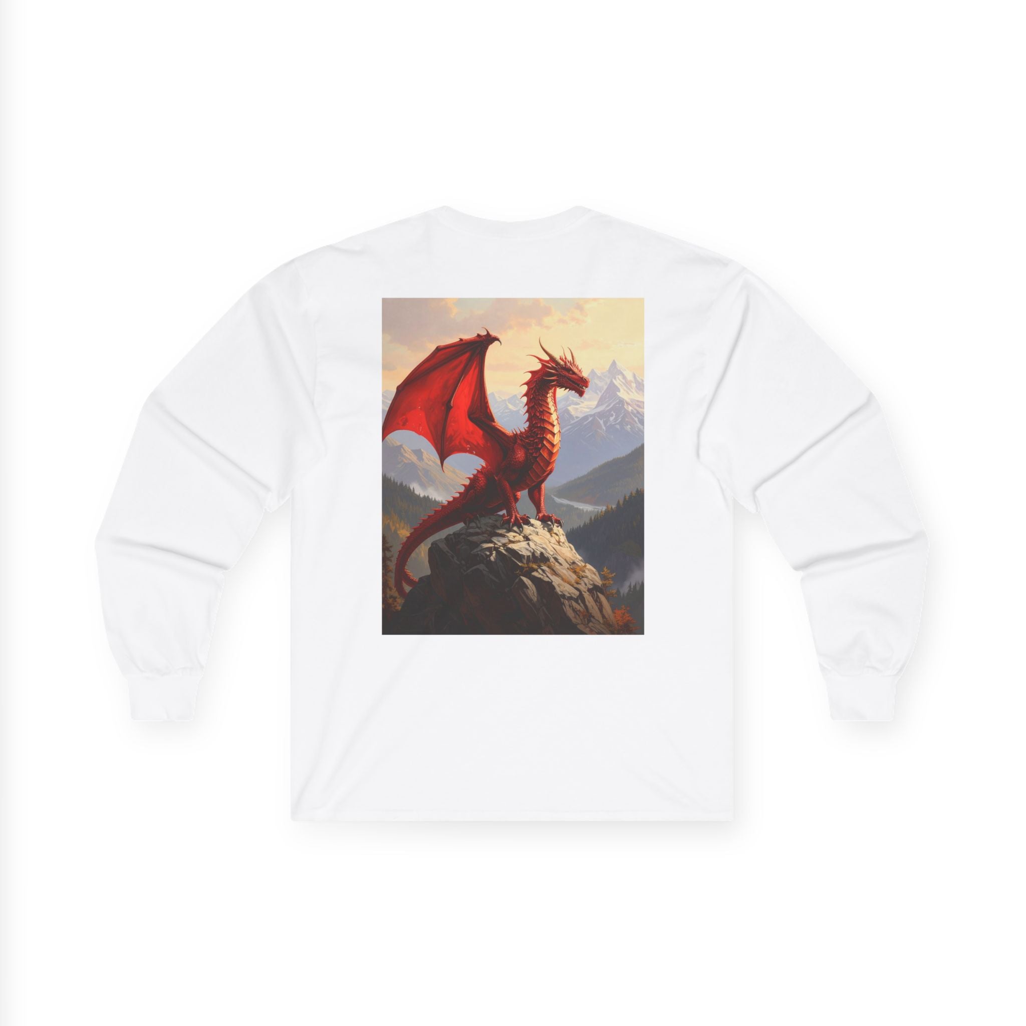 Red Dragon Mountain Long Sleeve Tee
