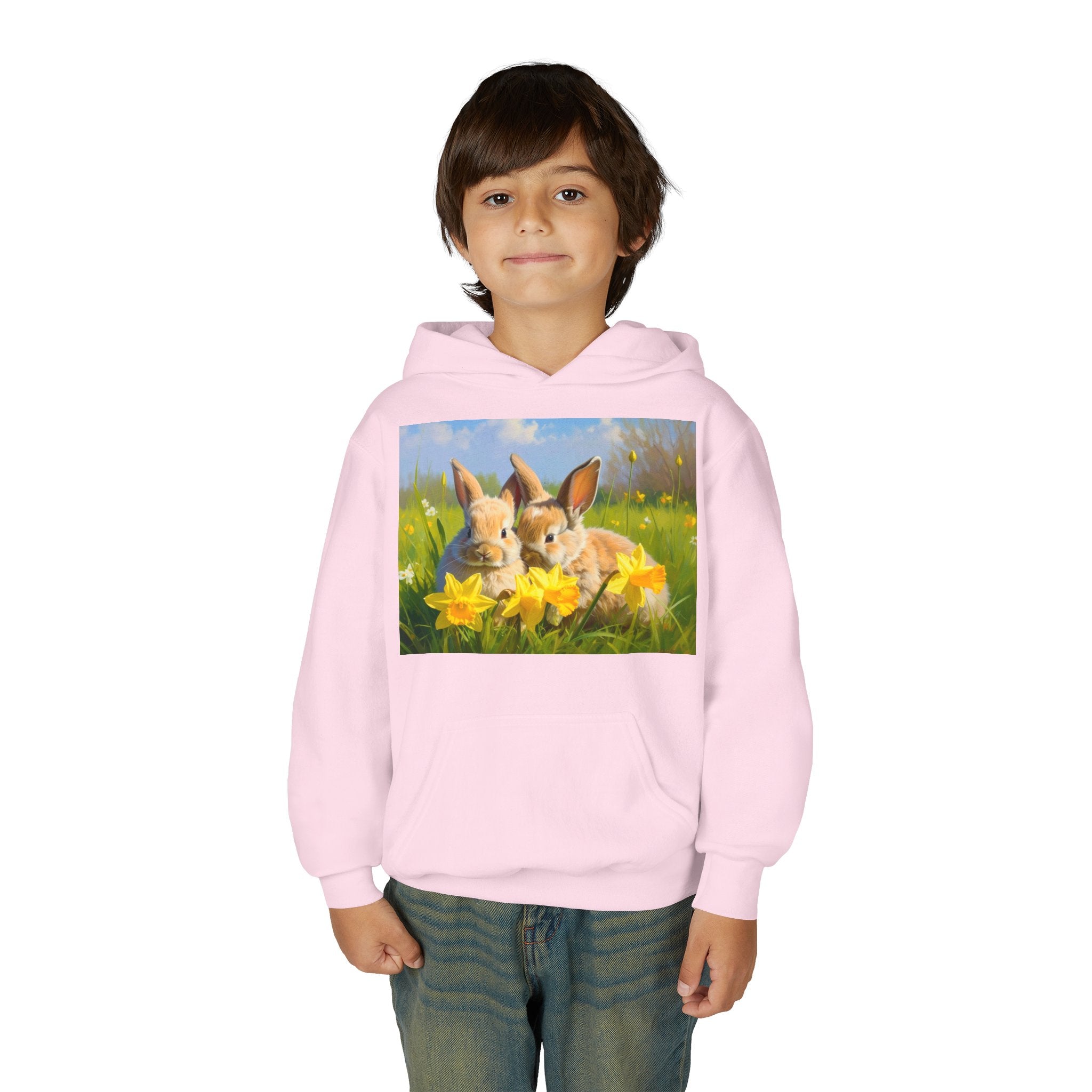 Bunnies Youth Heavy Blend Hooded Sweatshirt