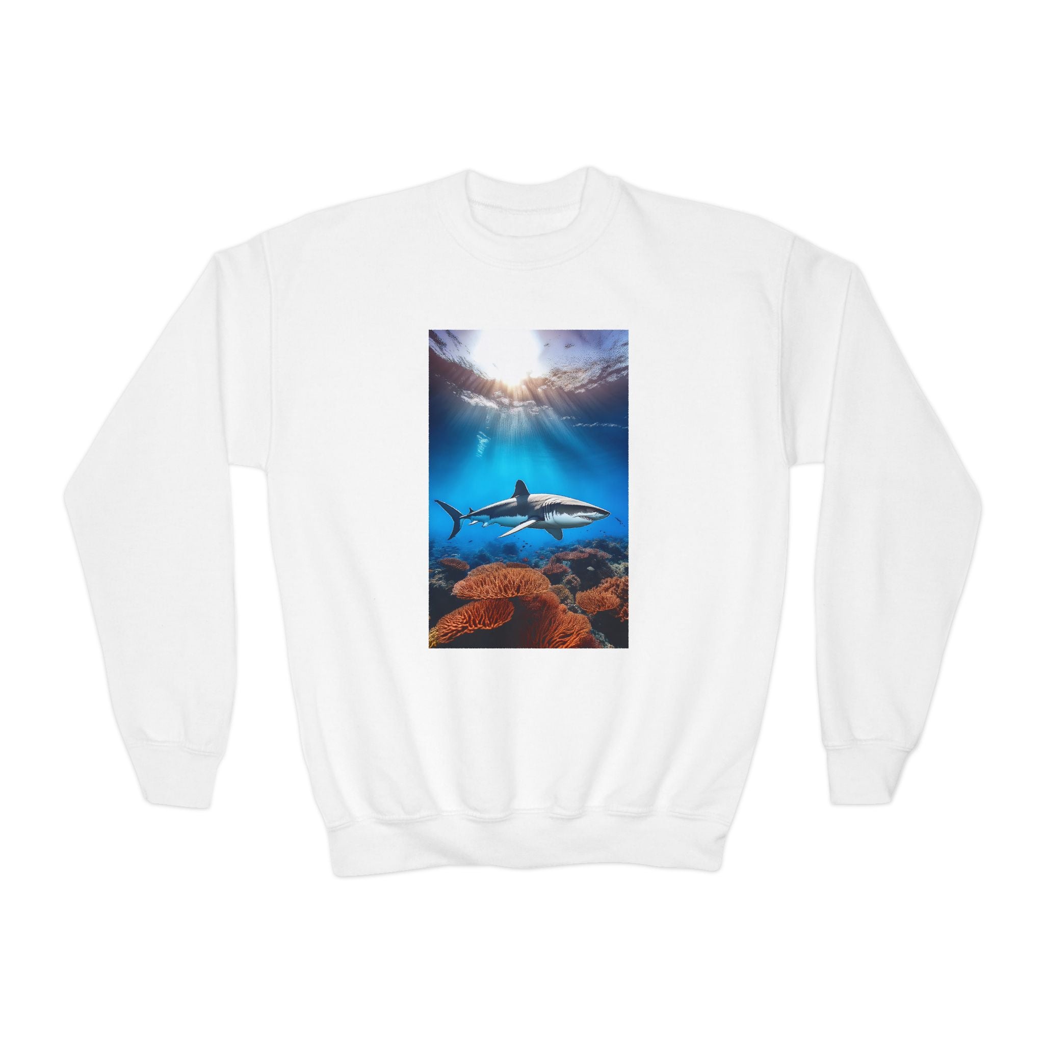 Shark Youth Crewneck Sweatshirt