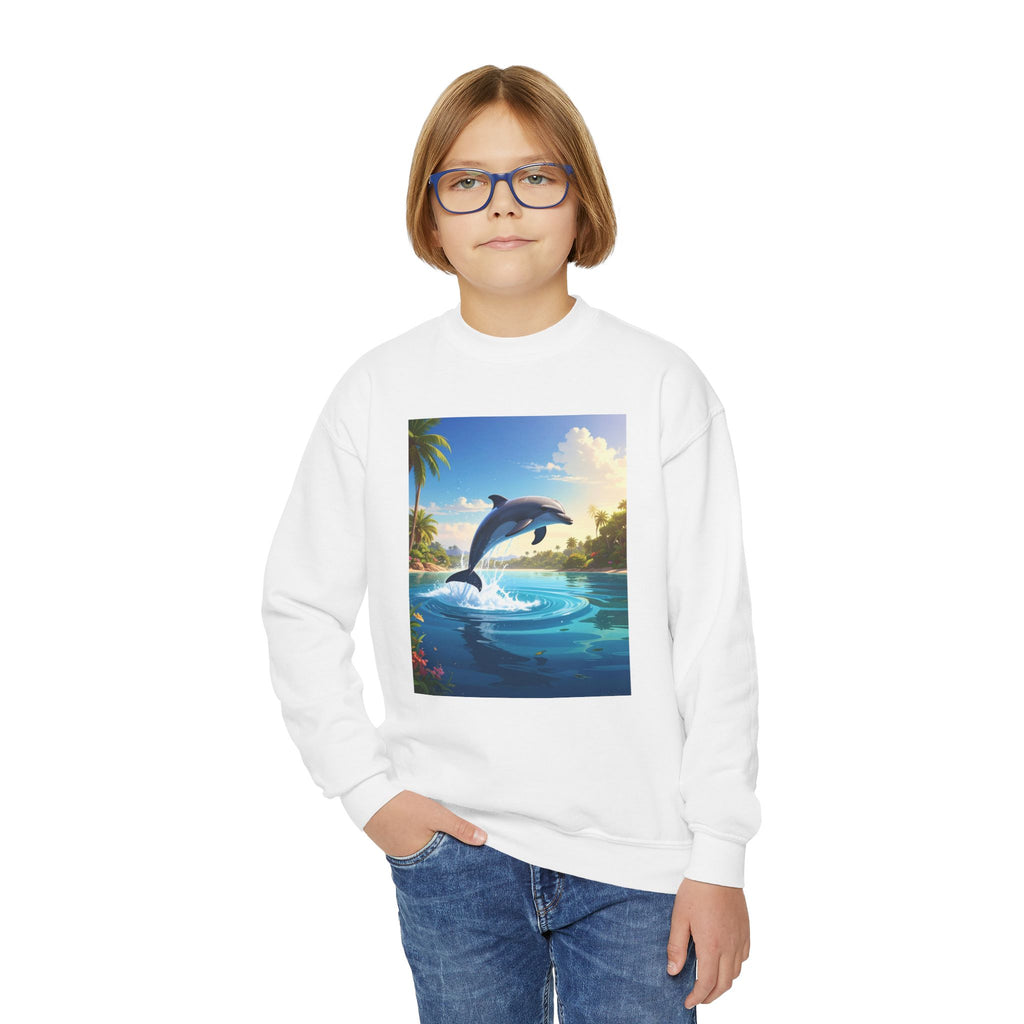 Dolphin Youth Crewneck Sweatshirt