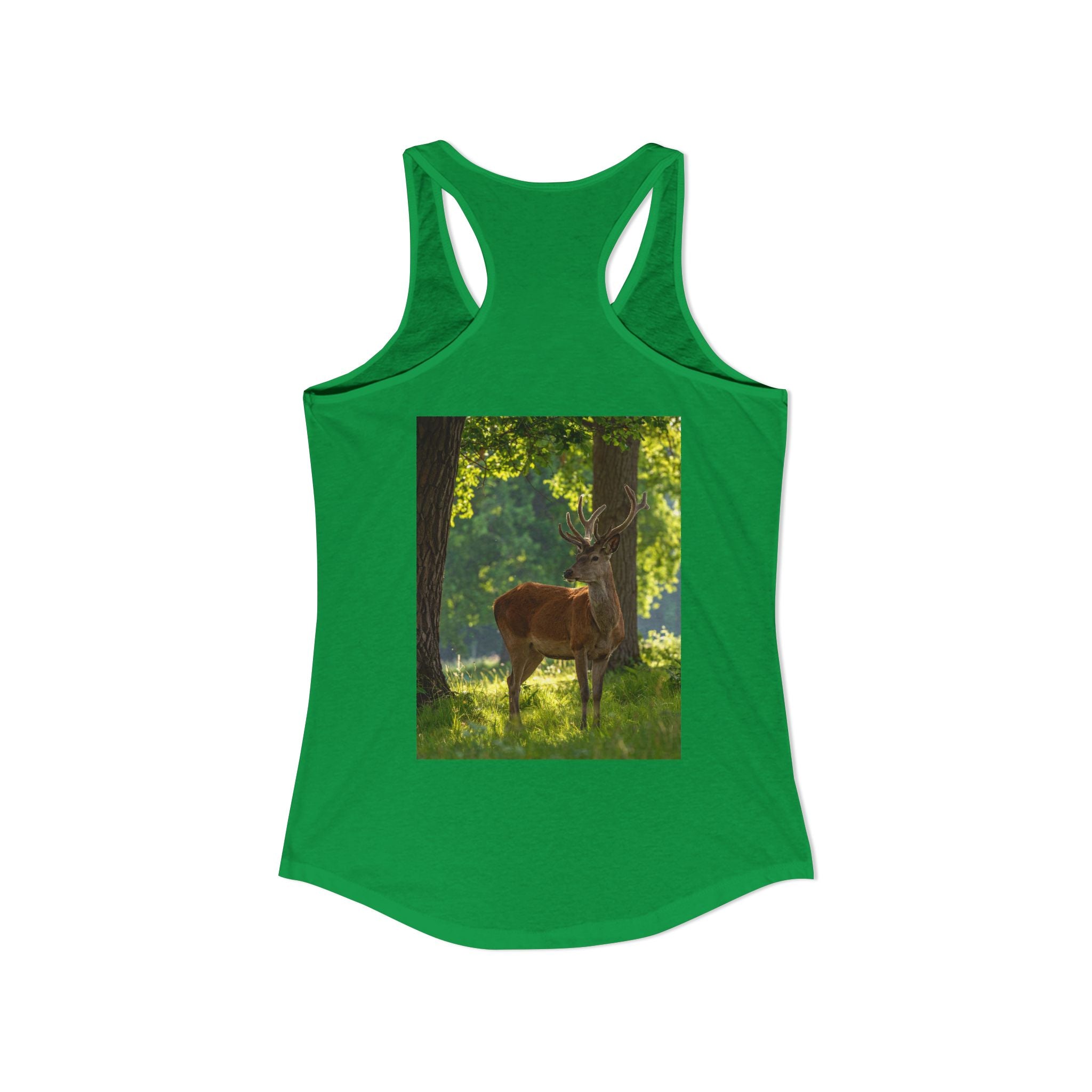 Deer-Women's Ideal Racerback Tank