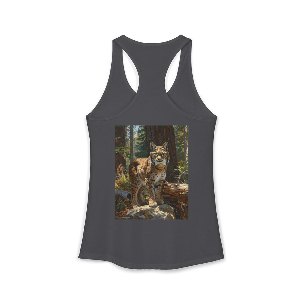 Bobcat-Women's Ideal Racerback Tank