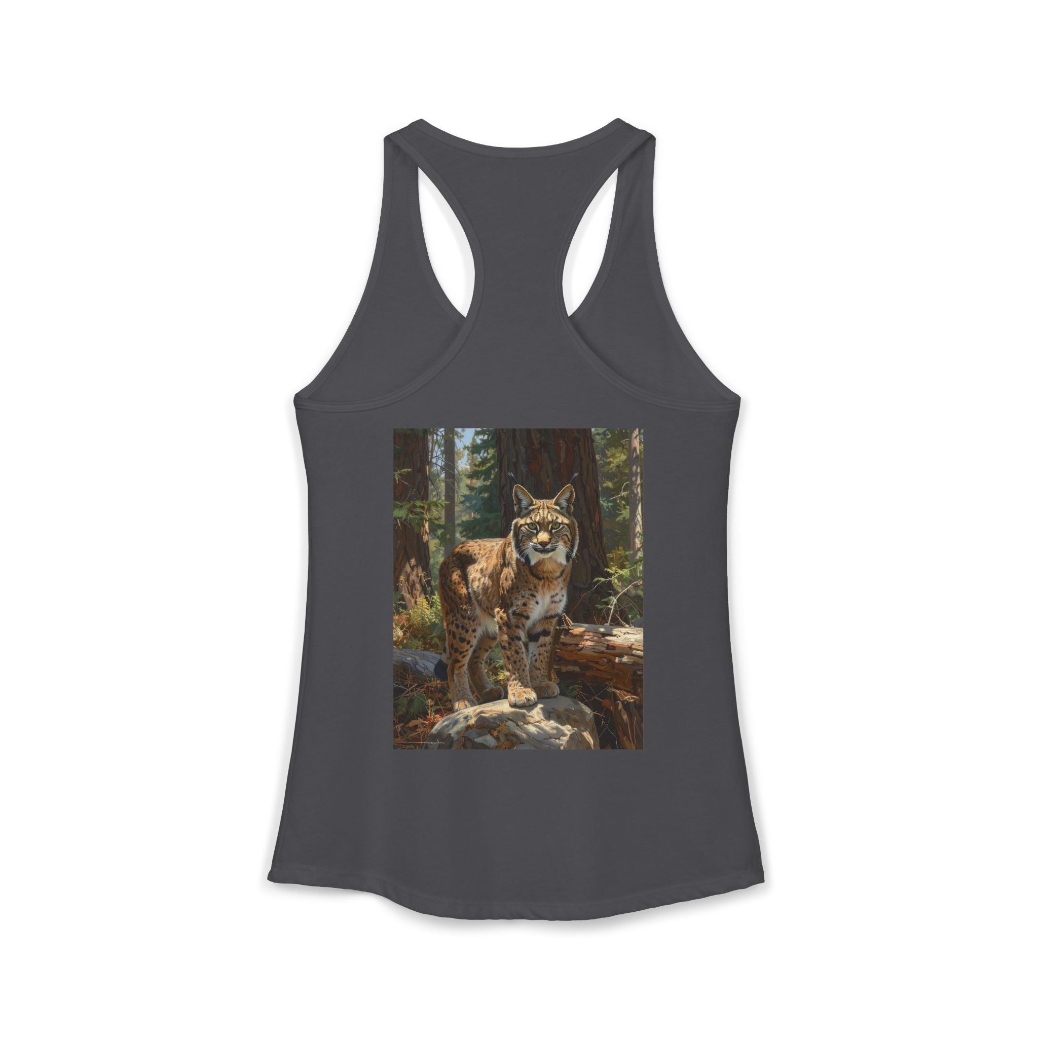 Bobcat-Women's Ideal Racerback Tank