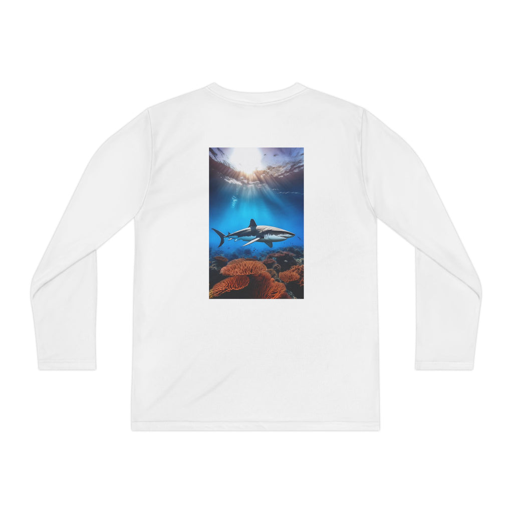Shark Youth Long Sleeve Competitor Tee