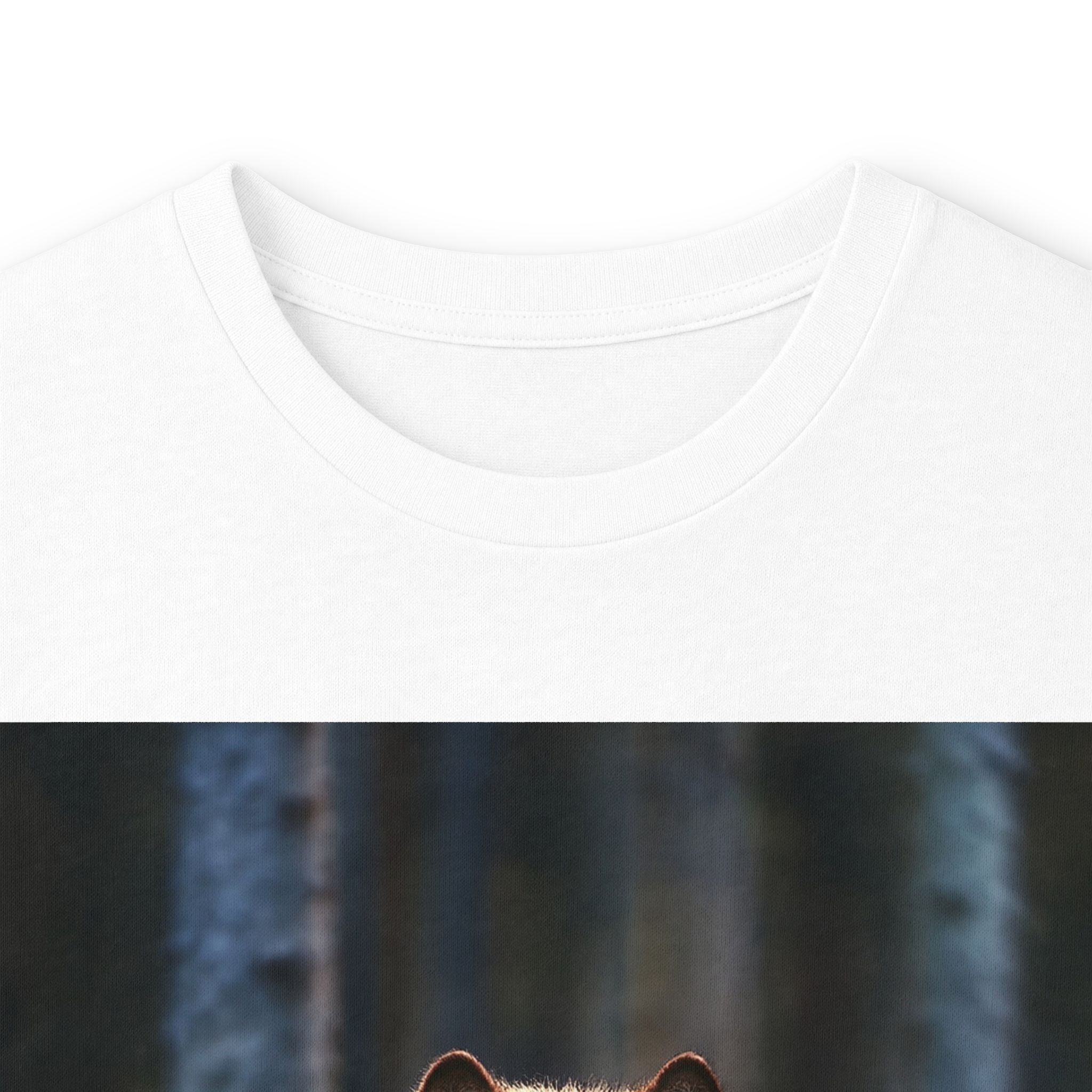 Wolf Forest Long Sleeve Tee — Majestic Wolf Nature Graphic Shirt