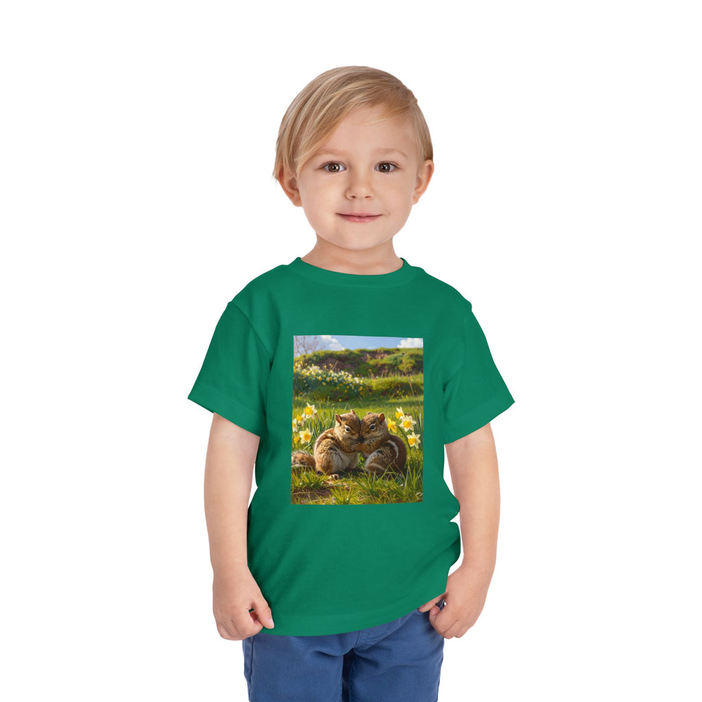 Chipmunks Toddler Short Sleeve Tee