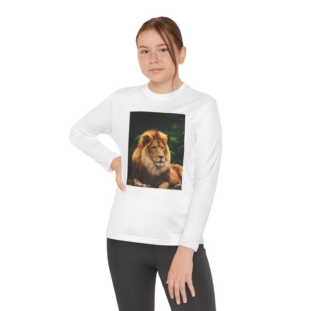 Lion Youth Long Sleeve Competitor Tee