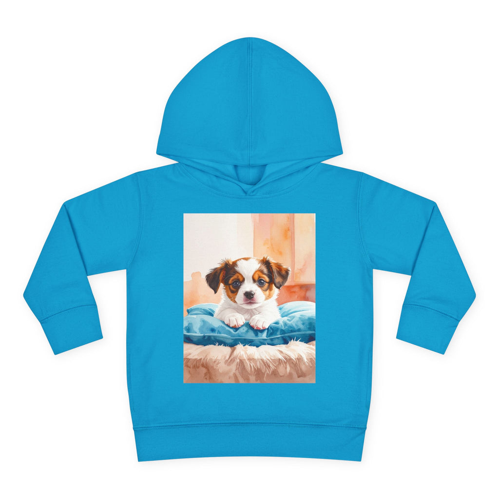 Puppy Toddler Pullover Fleece Hoodie