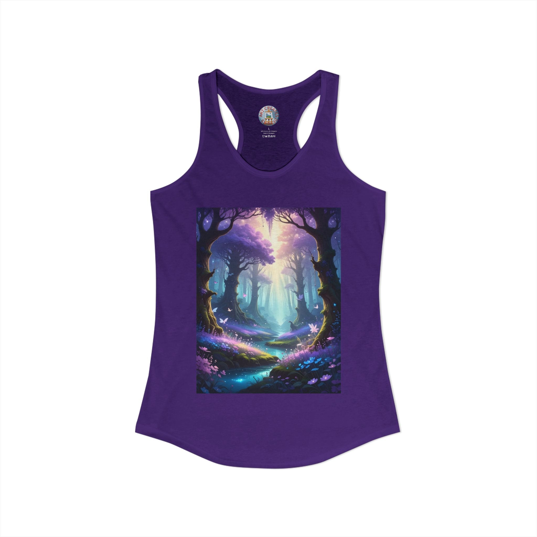 Enchanted Forest-Women's Ideal Racerback Tank