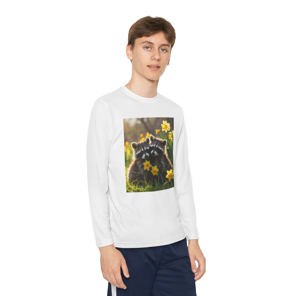 Baby Racoons Youth Long Sleeve Competitor Tee
