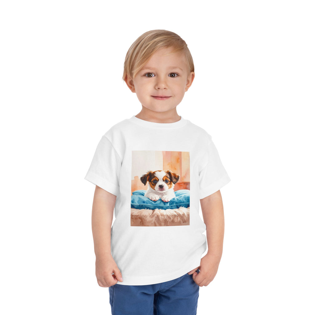 Puppy Toddler Short Sleeve Tee