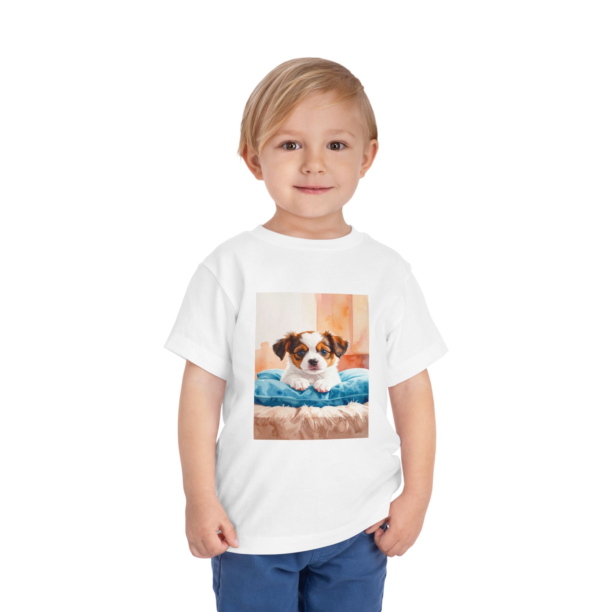 Puppy Toddler Short Sleeve Tee
