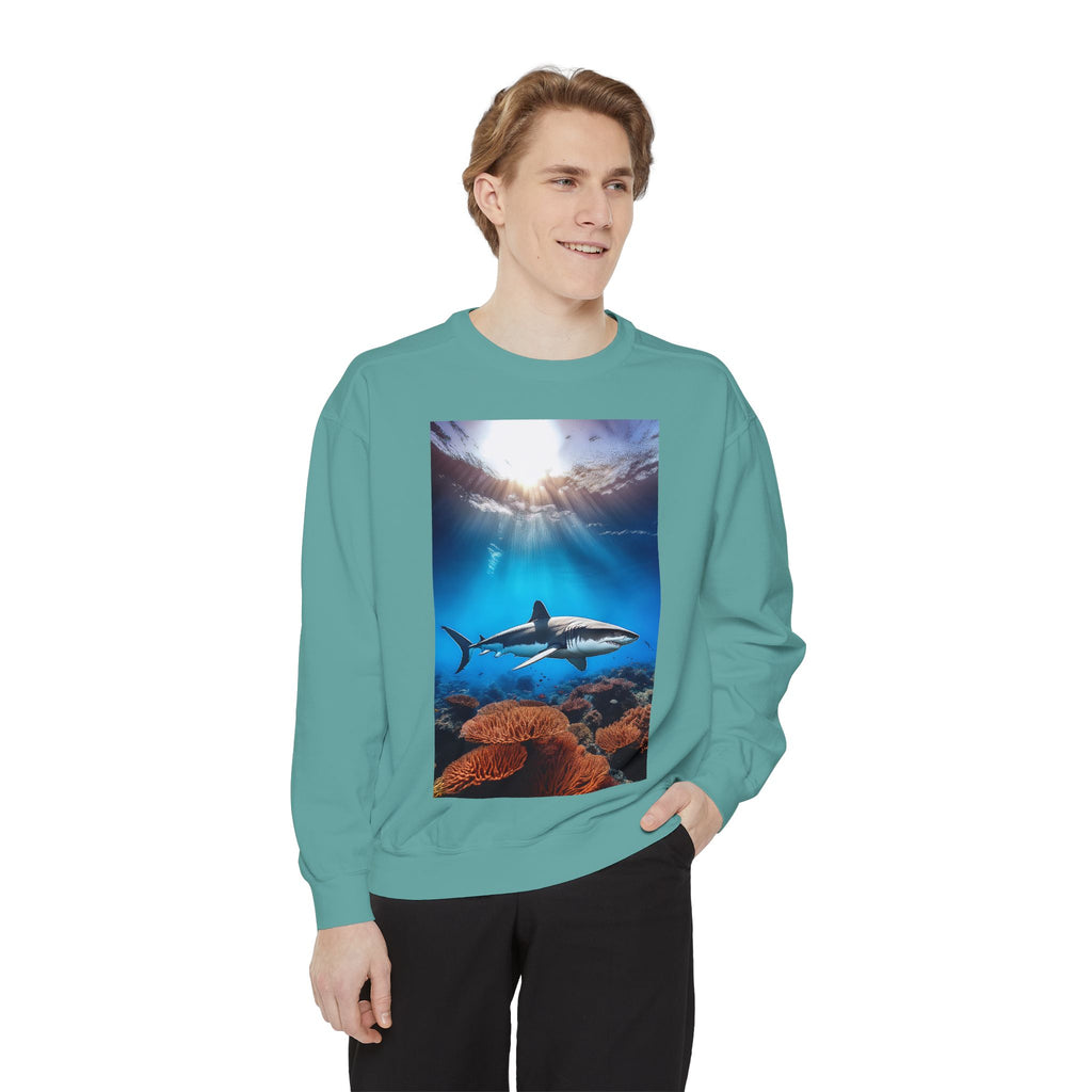 Shark Ocean Scene Sweatshirt
