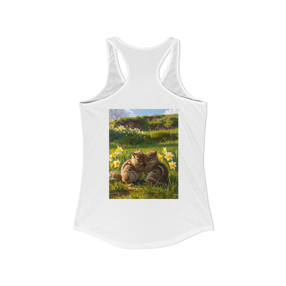 Chipmunks-Women's Ideal Racerback Tank