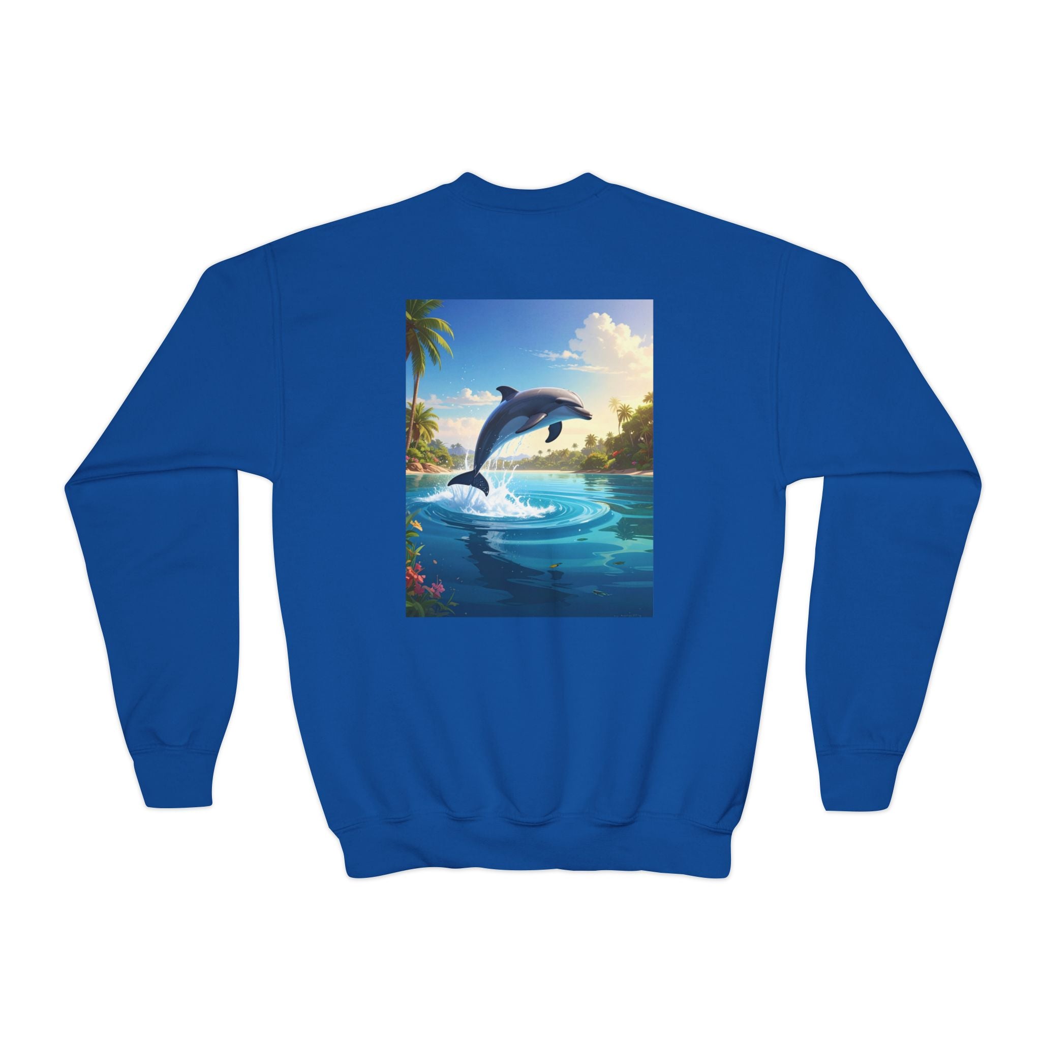 Dolphin Youth Crewneck Sweatshirt