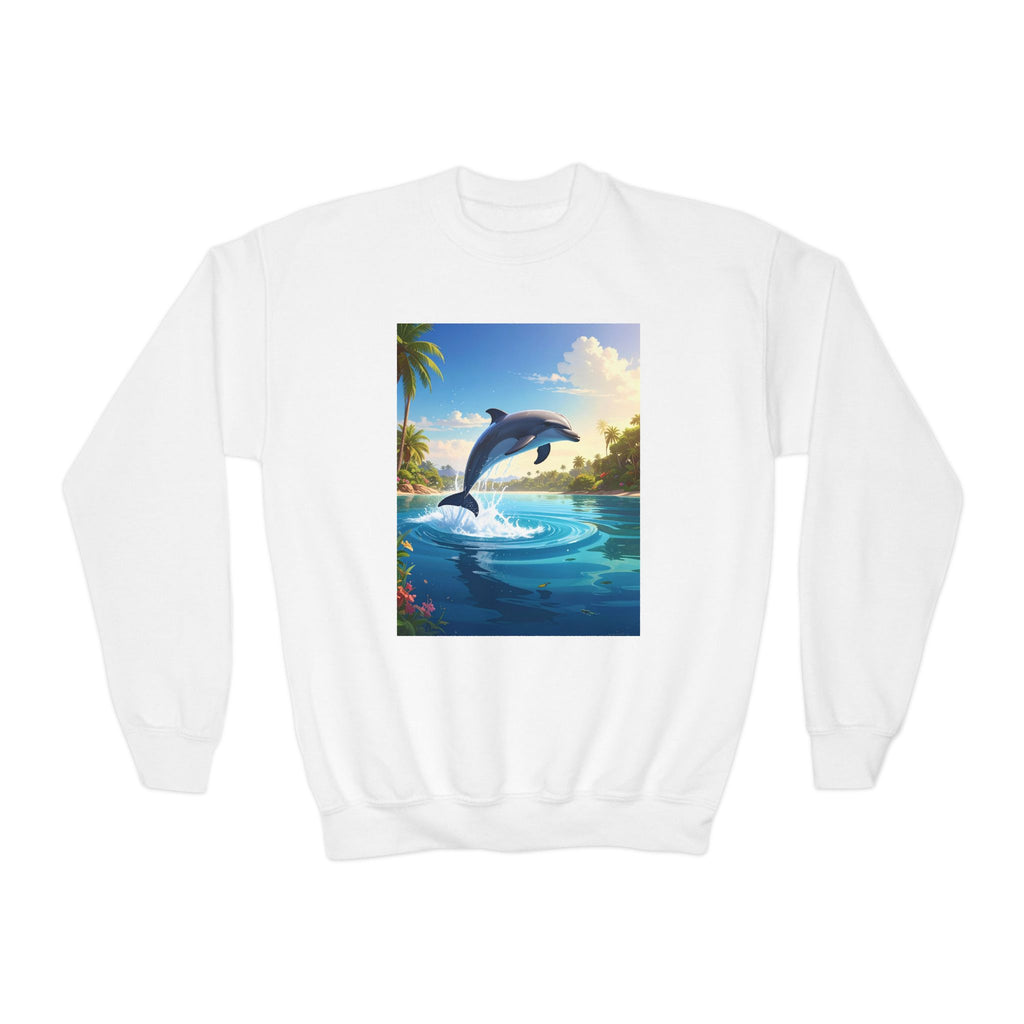 Dolphin Youth Crewneck Sweatshirt