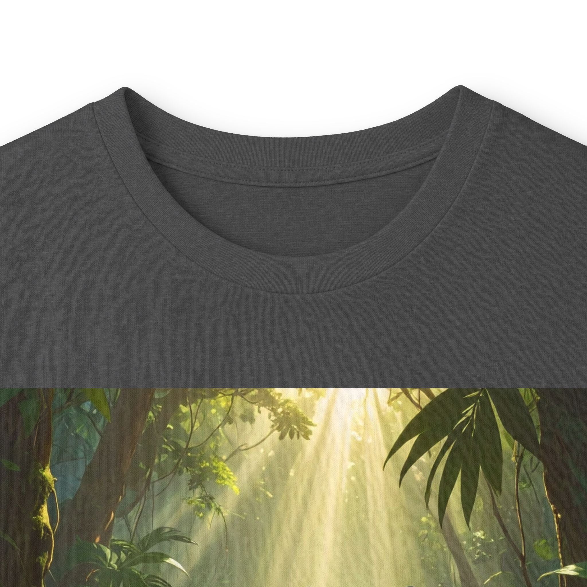 Panther in Sunlit Jungle Long Sleeve Tee