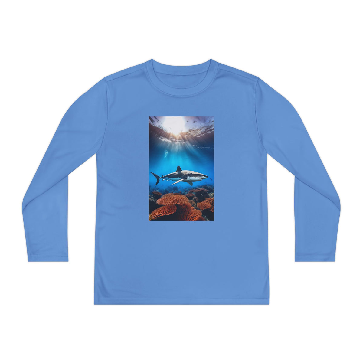 Shark Youth Long Sleeve Competitor Tee