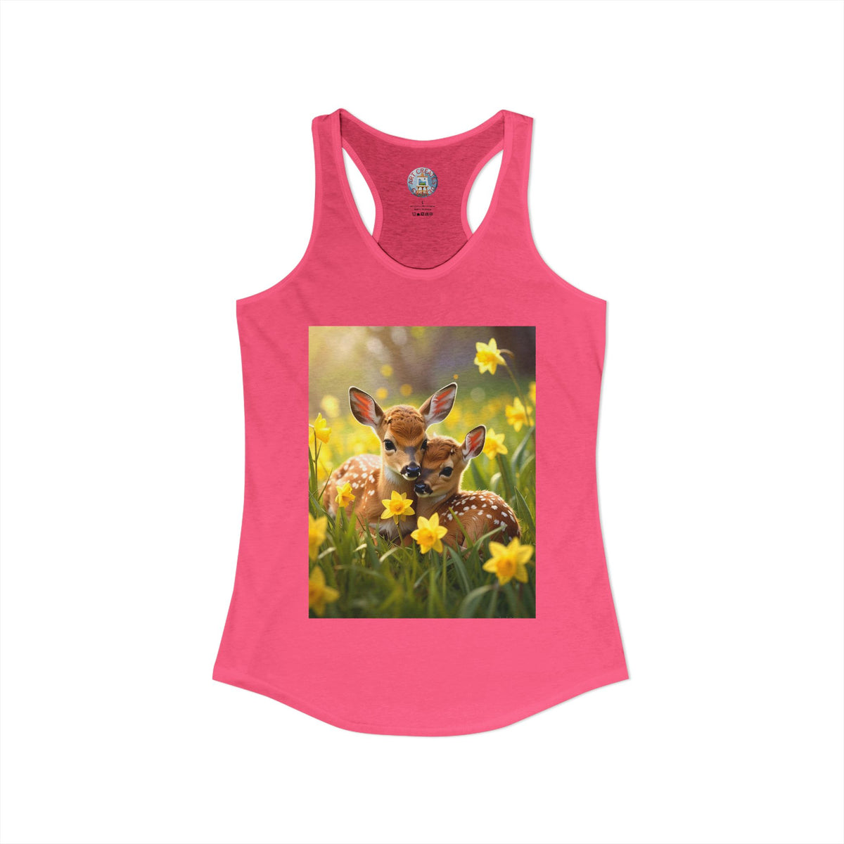 Fawns-Women's Ideal Racerback Tank