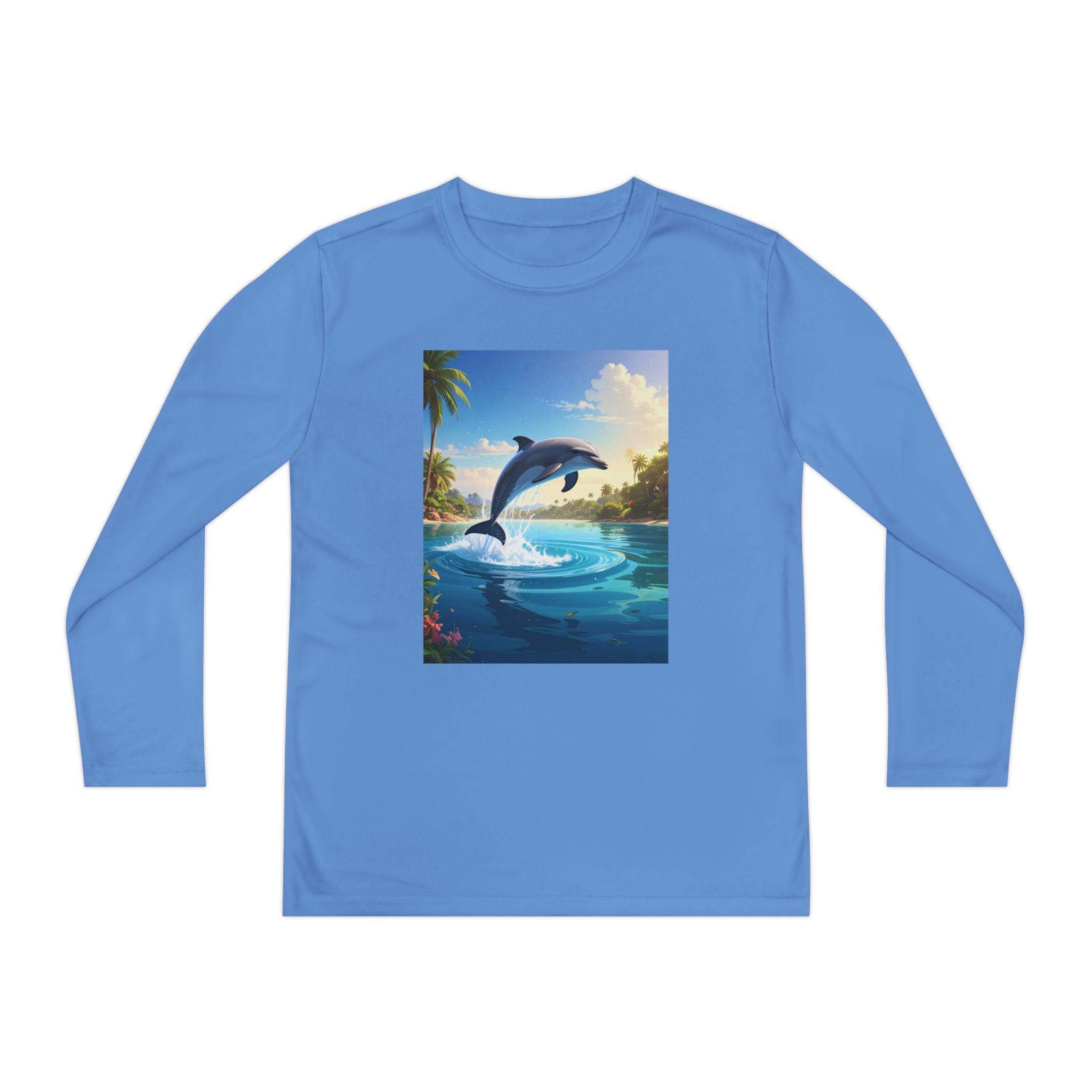 Dolphin Youth Long Sleeve Competitor Tee
