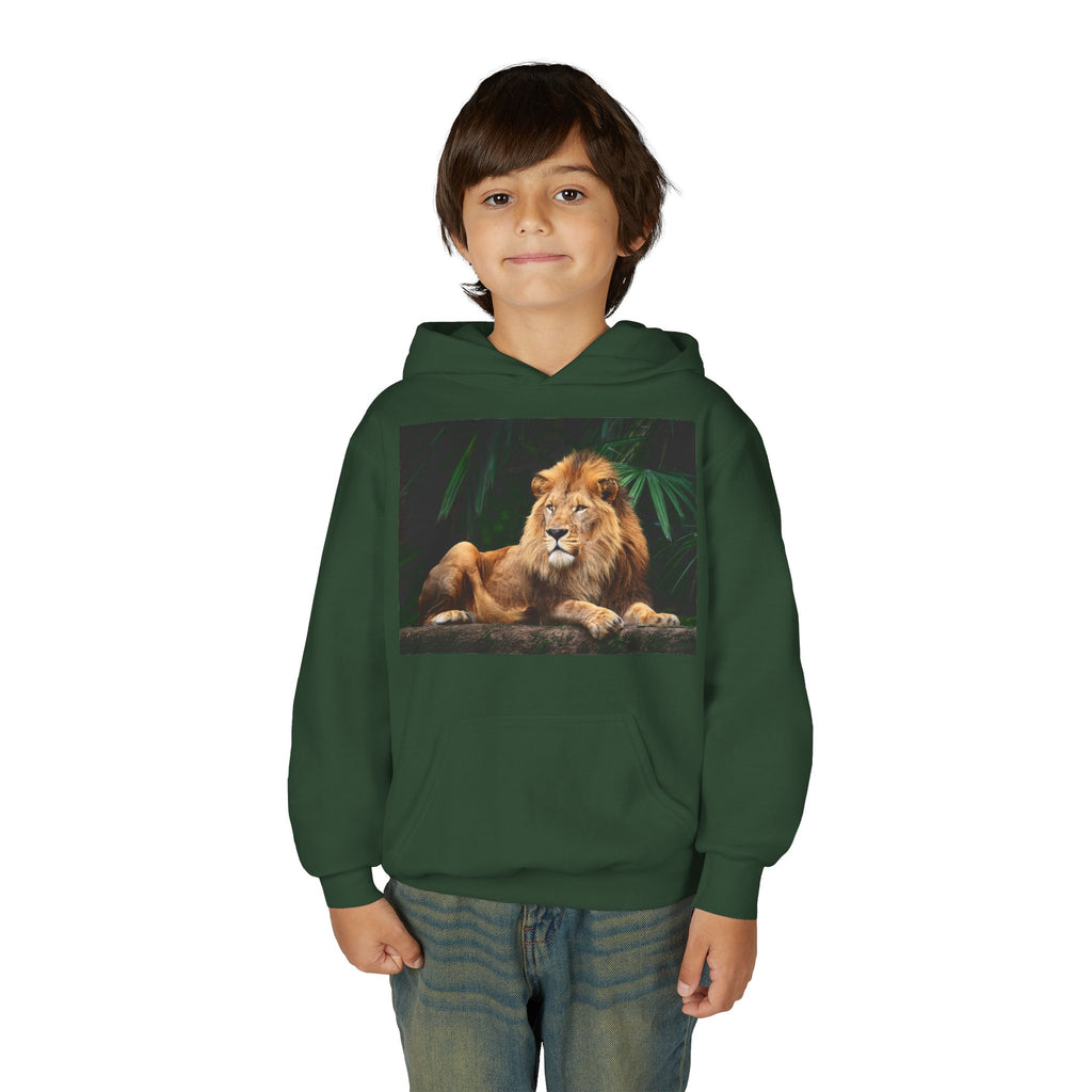Lion Youth Heavy Blend Hooded Sweatshirt