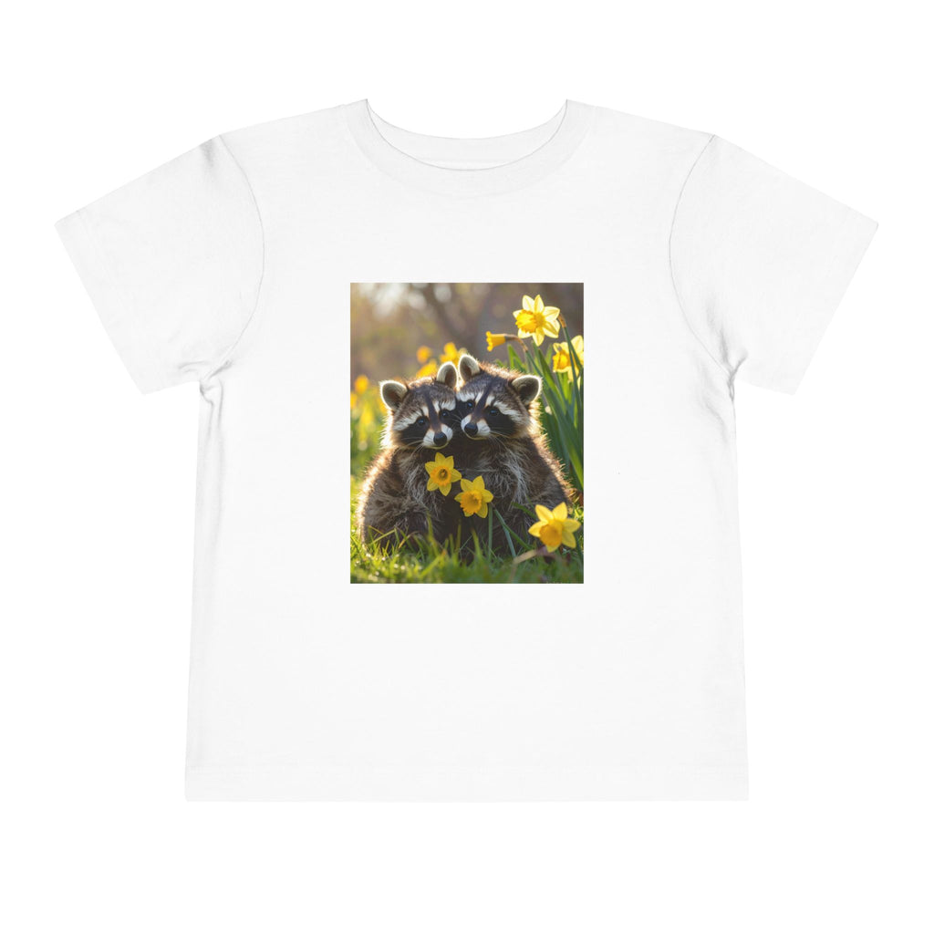 Baby Racoons Toddler Short Sleeve Tee