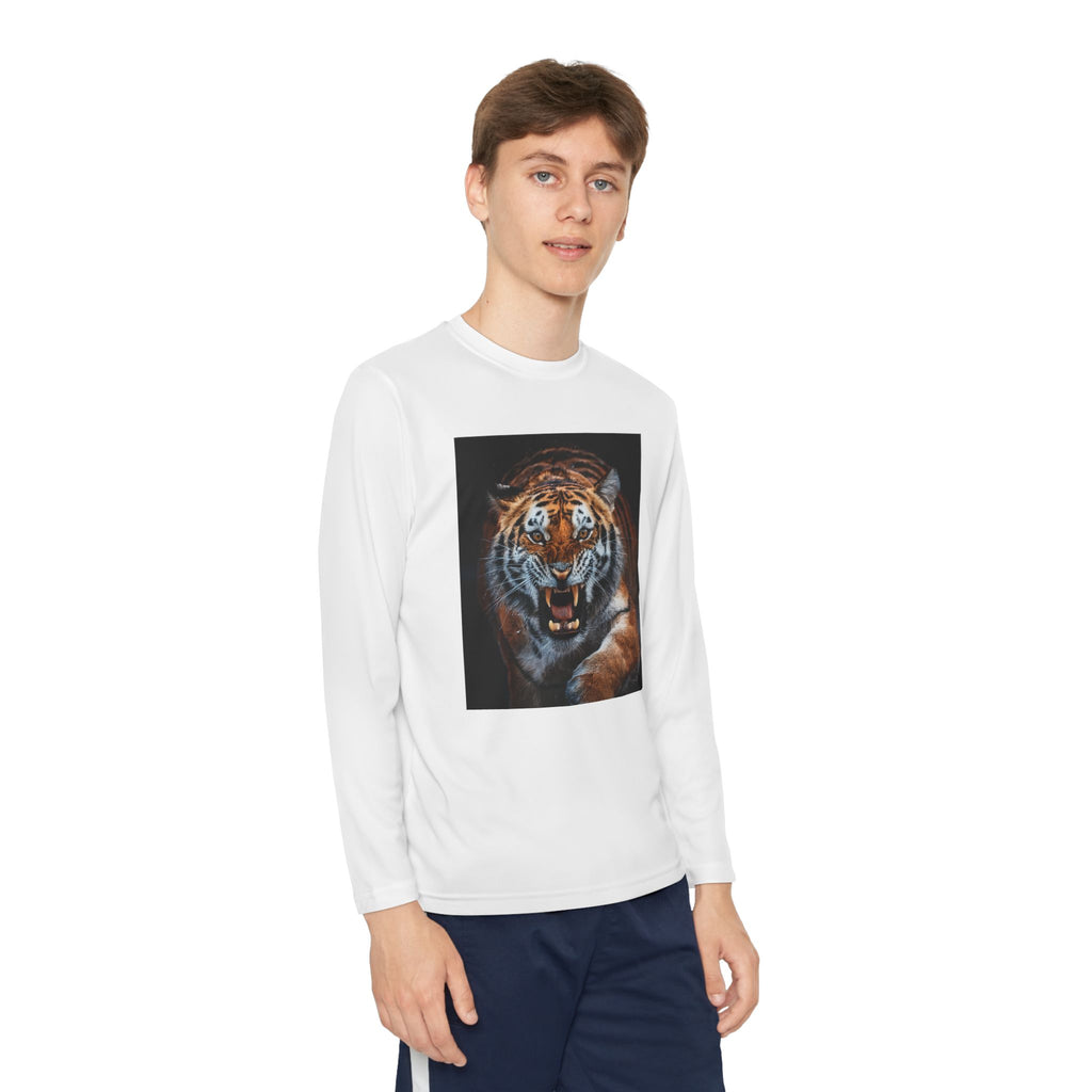 Tiger Youth Long Sleeve Competitor Tee