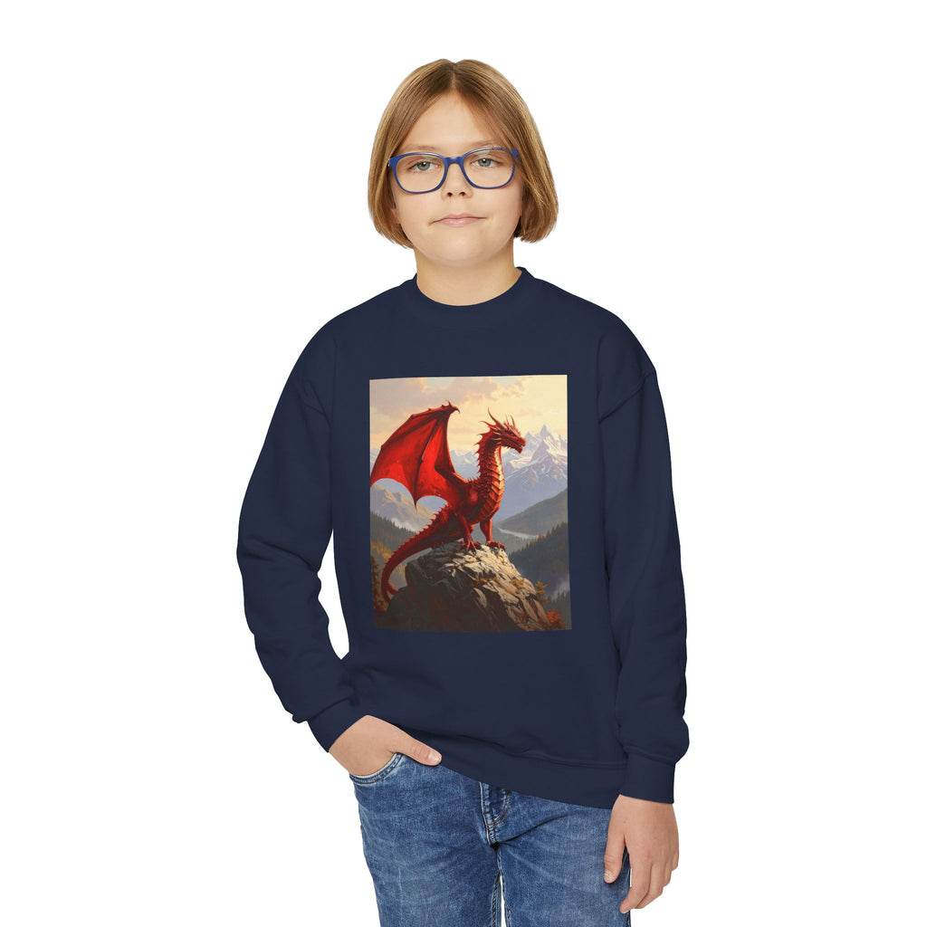 Red Dragon Youth Crewneck Sweatshirt
