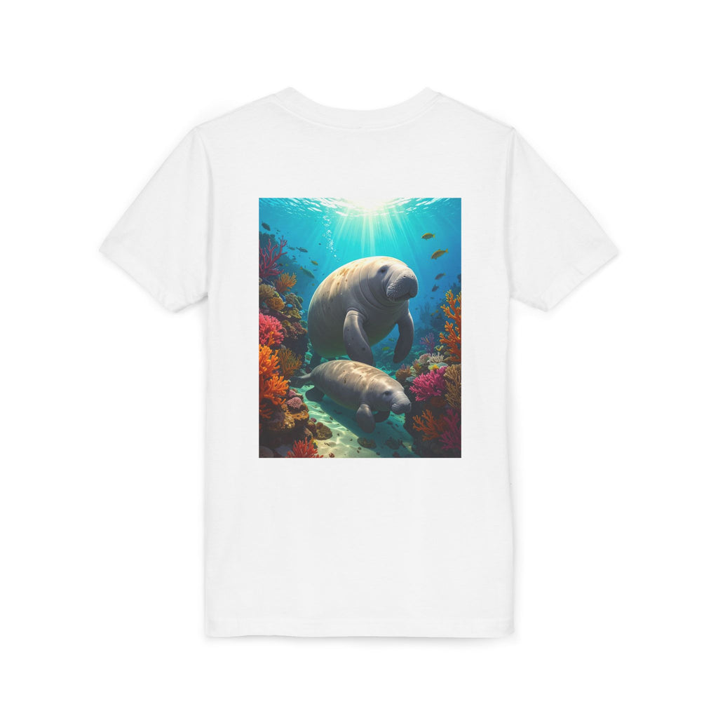 Manatee & Cub Youth Short Sleeve Tee