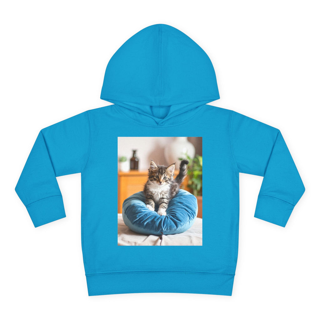 Kitten Toddler Pullover Fleece Hoodie