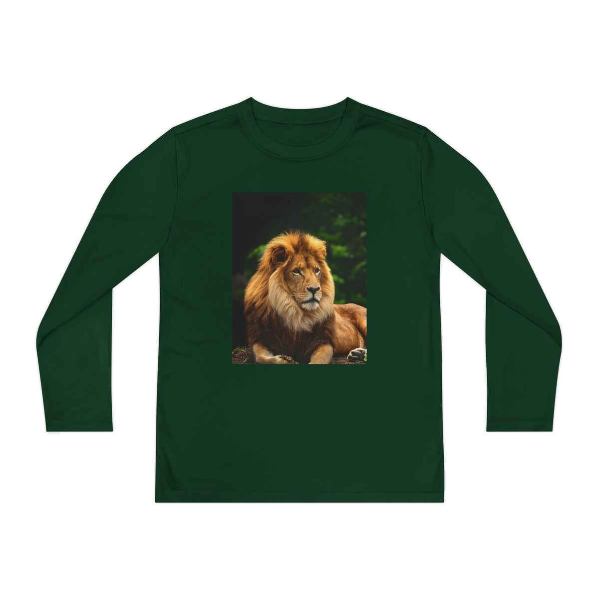 Lion Youth Long Sleeve Competitor Tee
