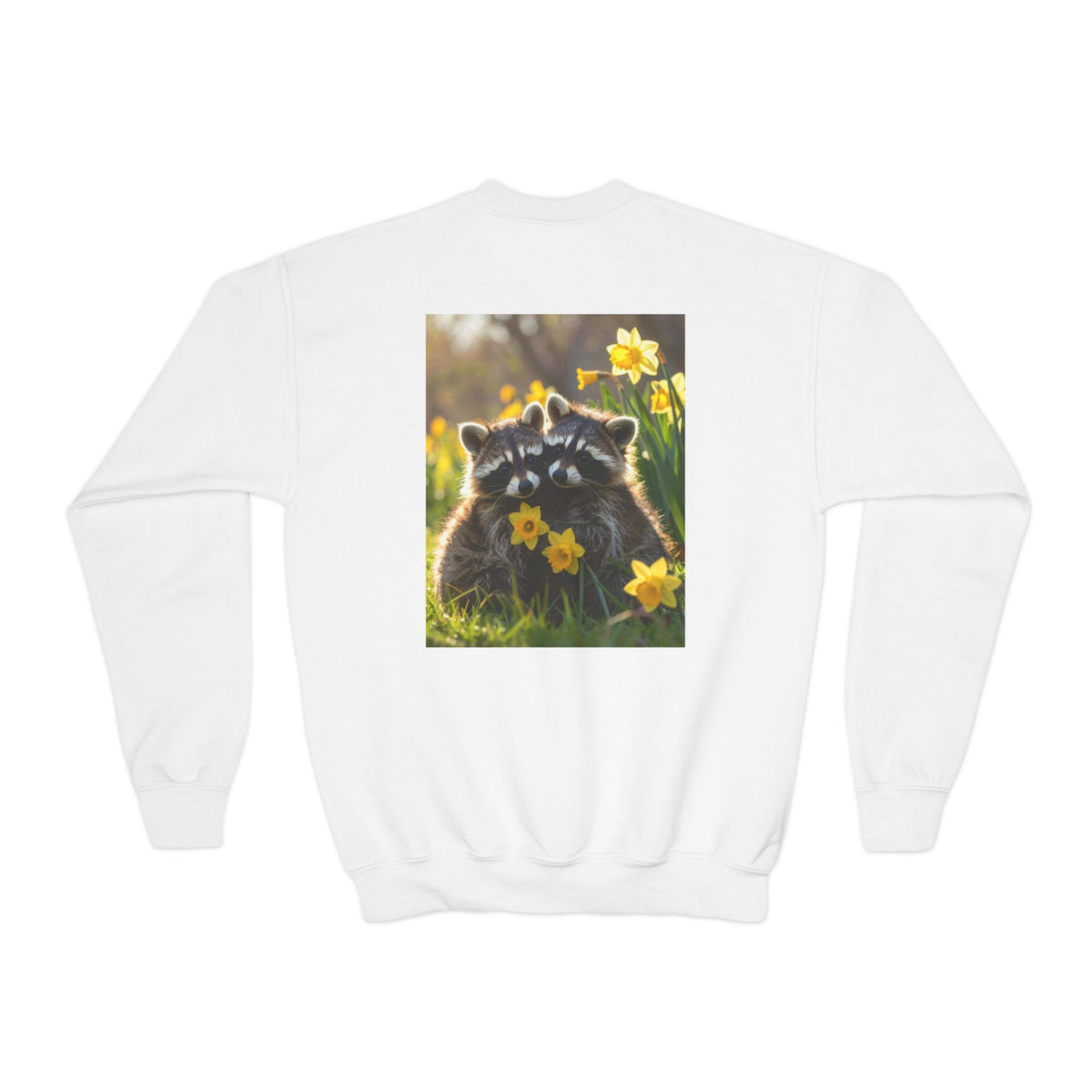 Baby Racoons Youth Crewneck Sweatshirt