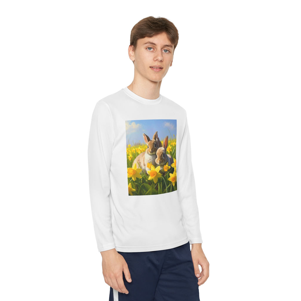 Bunnies Youth Long Sleeve Competitor Tee
