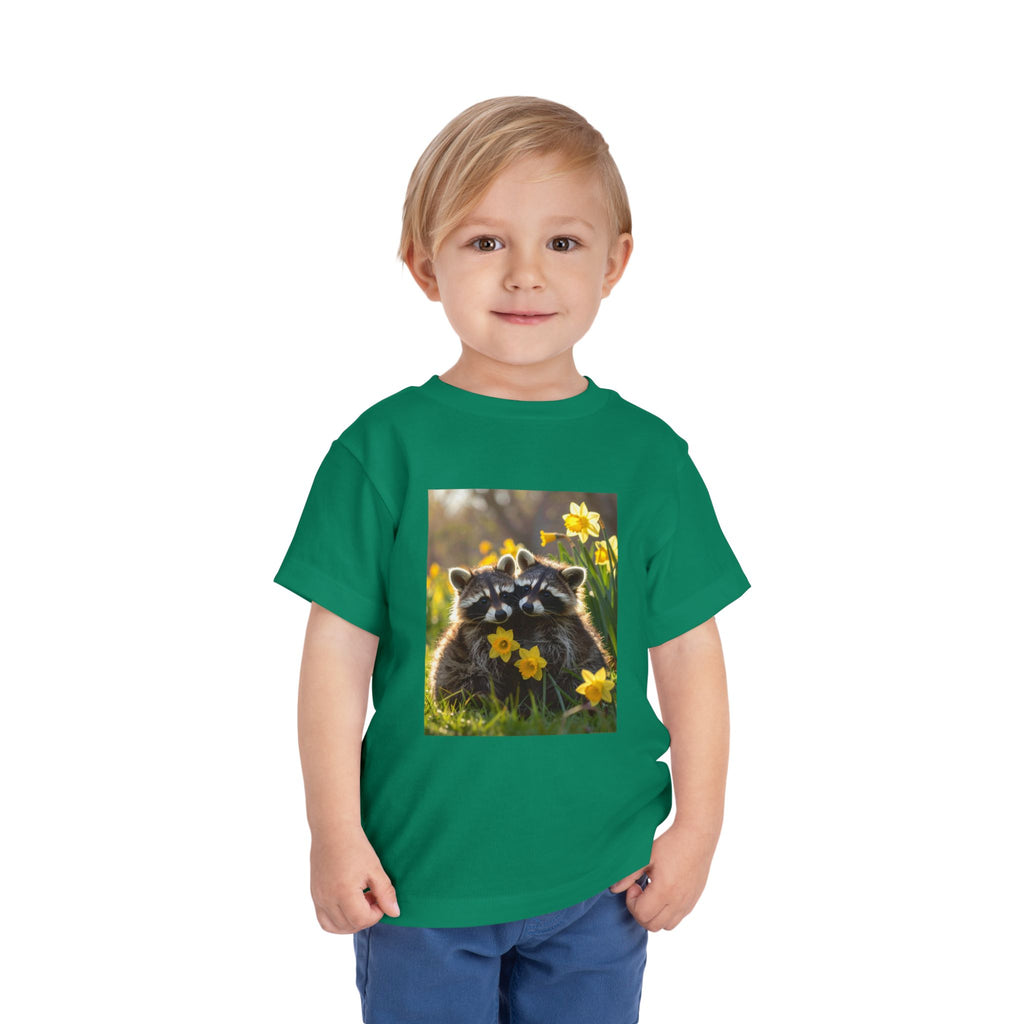 Baby Racoons Toddler Short Sleeve Tee