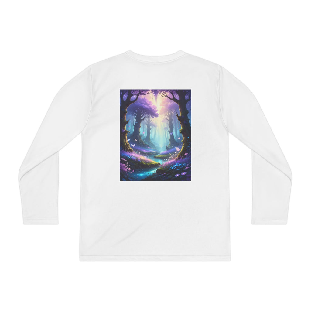 Enchanted Forest Youth Long Sleeve Competitor Tee
