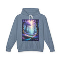 Magical Forest Hoodie — Ethereal Woodland Path Graphic Sweatshirt