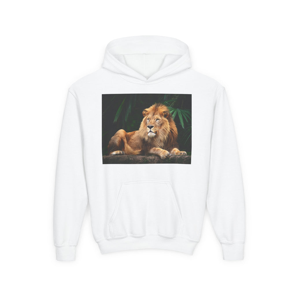Lion Youth Heavy Blend Hooded Sweatshirt